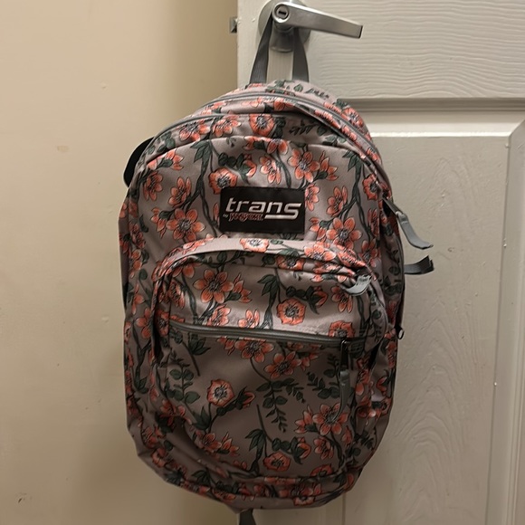 Jansport Handbags - Jansport Floral Pink 15” Laptop Backpack